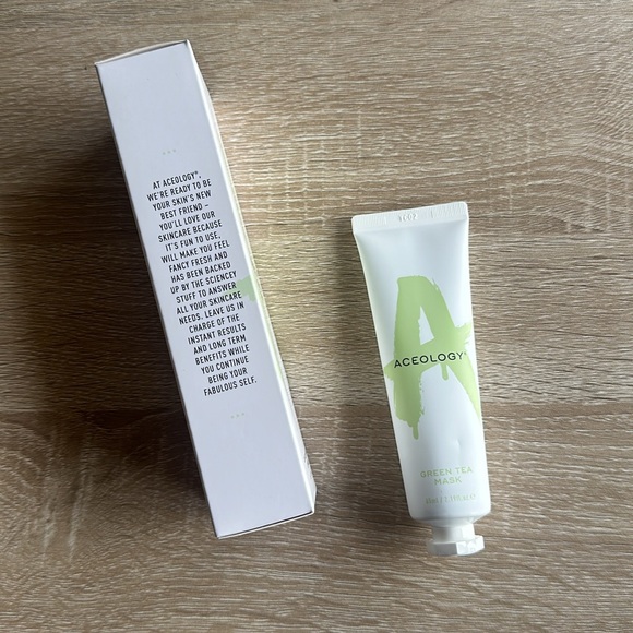ACEOLOGY GREEN TEA MASK NWT - Picture 4 of 4